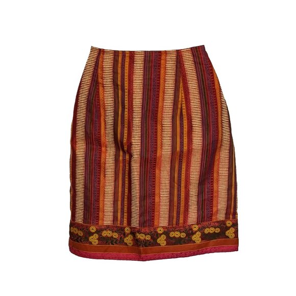 ISABELLE ELIE Montreal Designer SKIRT Sz XS 24 waist HANDMADE EXCLUSIVITY A GEM - Picture 2 of 7